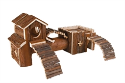 Frida Tunnelsystem til hamster degu - 47x22x15 cm